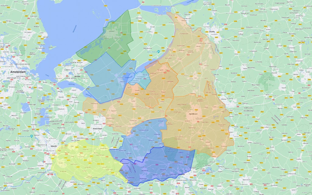 Aanbod afgestemd op jouw locatie